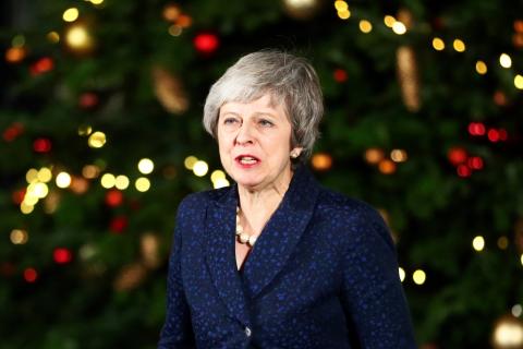Theresa May, primera ministra del Reino Unido.