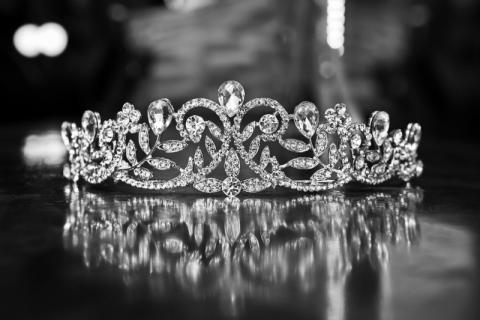 Una tiara de diamantes