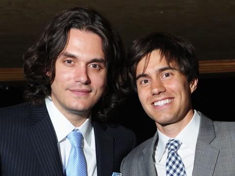 Van Veen y Mayer en 2011.