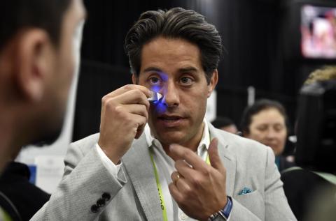 The Clear Up device by Tivic Health Systems is a sinus pain reliever.