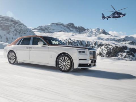 The new Rolls-Royce Phantom.
