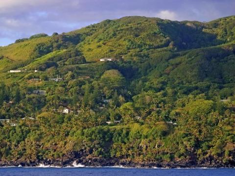 El asentamiento en la isla la fundaron amotinados.