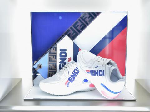 Fendi Mania Capsule Collection Launch Event at Fendi on October 16, 2018 in Beverly Hills, California.