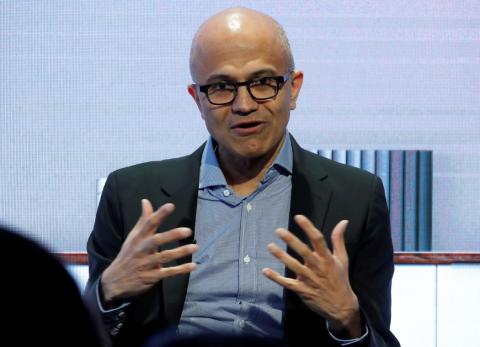 El CEO de Microsoft Corporation, Satya Nadella. El CEO de Microsoft Corporation, Satya Nadella.