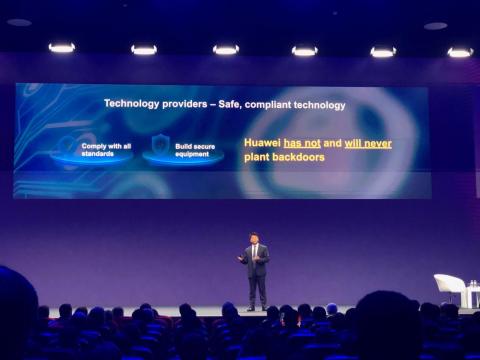 Guo Ping ha dicho durante su conferencia en el MWC 2019 que Huawei no espía a sus clientes.