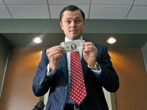 El lobo de Wall Street.