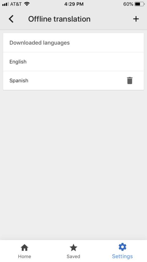 In Settings, find and delete your downloaded languages under "Offline translation."