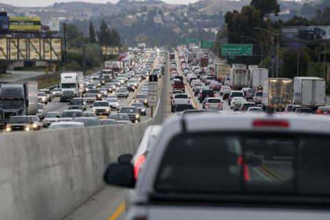 Things have gotten so bad in L.A. that the city has even instituted High Occupancy Vehicle lanes—or "carpool lanes"—for in its highways, creating a separate traffic lane for those cars who are carrying two or more passengers in a