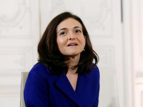 Facebook COO Sheryl Sandberg.