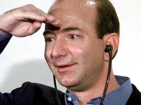 In 1999, Amazon and Barnes & Noble were seen as direct competitors in the book-selling business. "I bet you a year from now they will not consider us direct competitors," Bezos told Wired. "Clearly they do today, but we're on