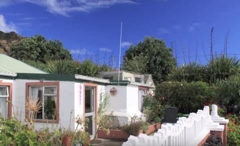 He said there's an element of freedom he's able to get on the island that he didn't have when he spent time in England — freedom to roam around and explore the natural landscape.