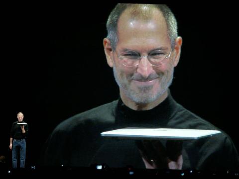 Jobs predicted to Wired that the desktop market will be in the "dark ages for the next 10 years, or certainly for the rest of the decade." Today, PC sales are continuing to shrink.