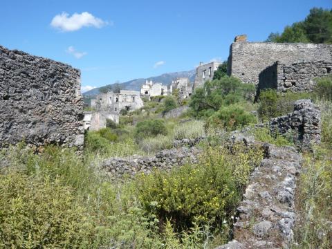 Kayaköy, Turkey, was once thriving.