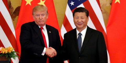 President Donald Trump and China's President Xi Jinping meet in Beijing in November. Donald Trump y Xi Jinping