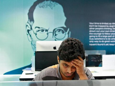 Getting a four-year degree isn't the only way to get your foot in the door at top companies such as Apple. Getting a four-year degree isn't the only way to get your foot in the door at top companies such as Apple.
