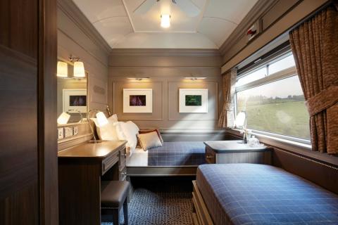 Interior habitación tren nocturno