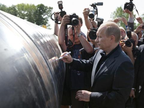 Oil and gas make up 59% of Russia's exports
