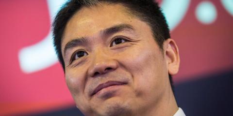 Richard Liu, CEO del gigante chino de comercio electrónico JD.com.