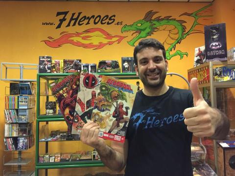 Salva Espín, ilustrador de cómics de Marvel Salva Espín, ilustrador de cómics de MarvelSalva Espín, ilustrador de cómics de Marvel