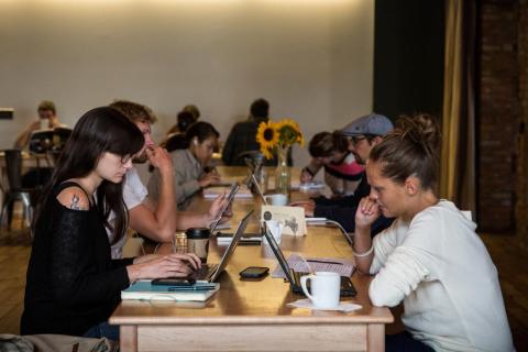 Take breaks that involve social interactions