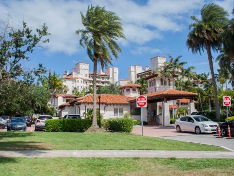 The Fisher Island day school.