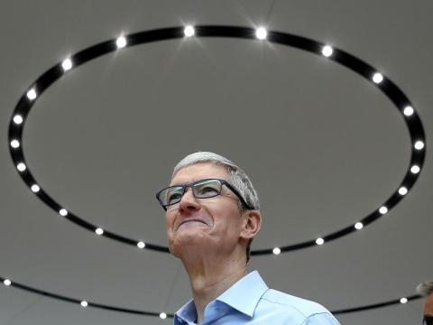 Tim Cook, CEO de Apple. Tim Cook, CEO de Apple.
