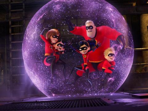 A scene from "Incredibles 2."