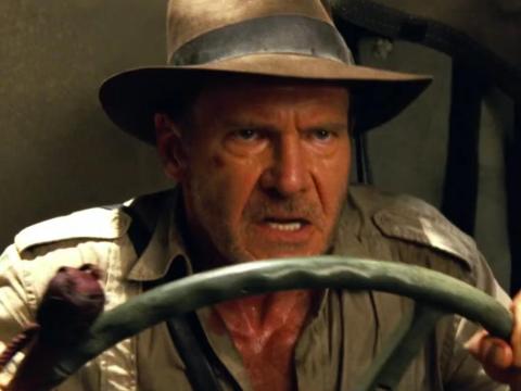 Harrison Ford in "Indiana Jones and the Kingdom of the Crystal Skull."