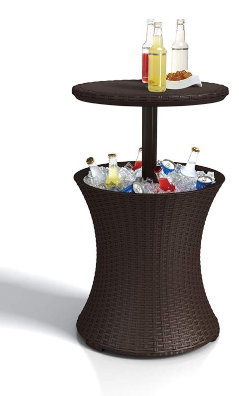 Mesa nevera para jardín