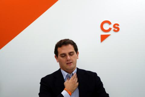 Albert Rivera, presidente de Ciudadanos.