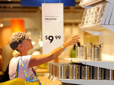 IKEA's products are named using a special system.