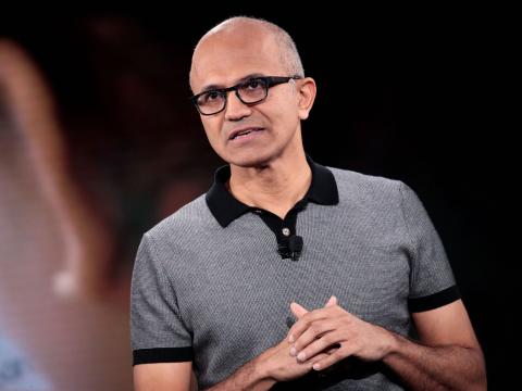 El CEO de Microsoft, Satya Nadella El CEO de Microsoft, Satya Nadella