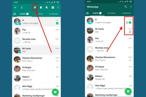 Cómo fijar conversaciones en WhatsApp tanto en Android como en iPhone