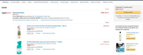 Envío gratuito por la compra de cinco productos seleccionados
