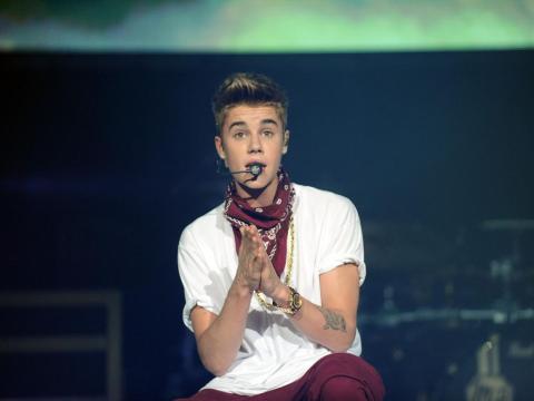Justin Bieber released his first album when he was just 14 years old.