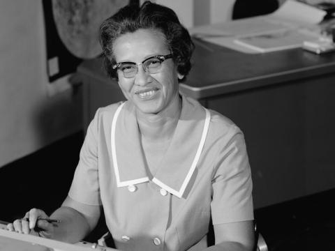 Katherine Johnson.