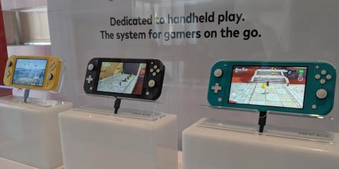 The Nintendo Switch Lite is a handheld-only version of Nintendo's latest console. The Nintendo Switch Lite is a handheld-only version of Nintendo's latest console.