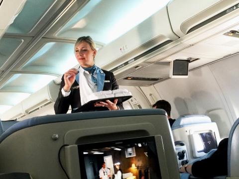 Which passengers are the most anxious