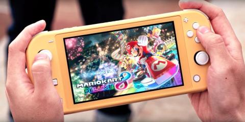 3. The Joy-Con gamepads don't detach from the Switch Lite.