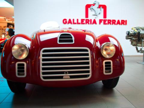 Although WWII forced Ferrari to curtail his racing activities, his company got back to work immediately following the war. In 1945, the company introduced a new V12 engine that would become one of Ferrari's signature offerings.