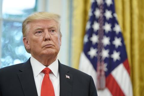 Donald Trump, presidente de Estados Unidos.