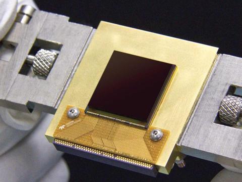 The infrared camera sensor for the proposed NEOCam asteroid-hunting mission.