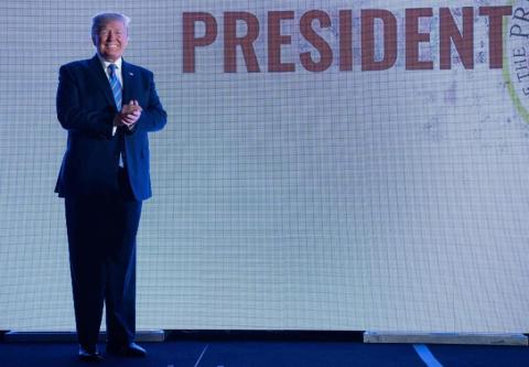 El presidente de EE.UU. Donald Trump