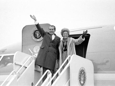 Richard and Pat Nixon