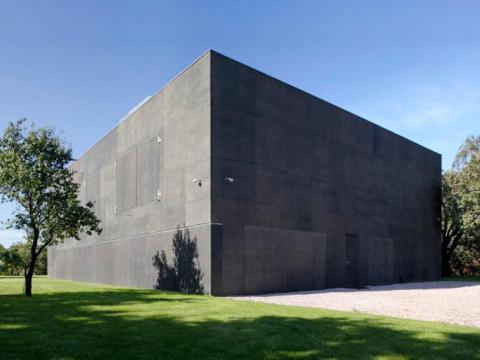The Safe House behind its thick, concrete walls. The Safe House behind its thick, concrete walls.