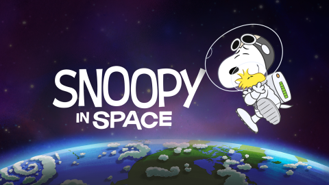 Snoopy in space