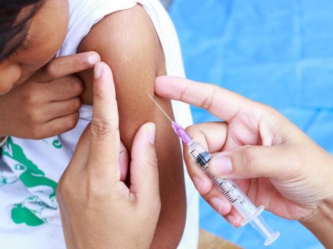 Vaccinating kids helps prevent certain types of cancer.