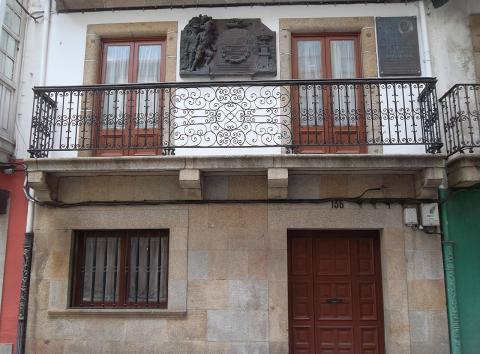 Casa natal de Franco en el centro de Ferrol