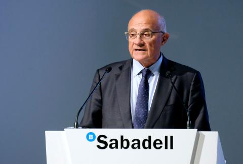 Josep Oliu, presidente de Banco Sabadell.