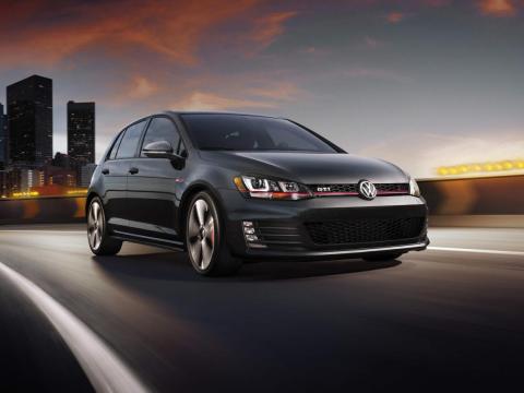 Un Volkswagen GTI.